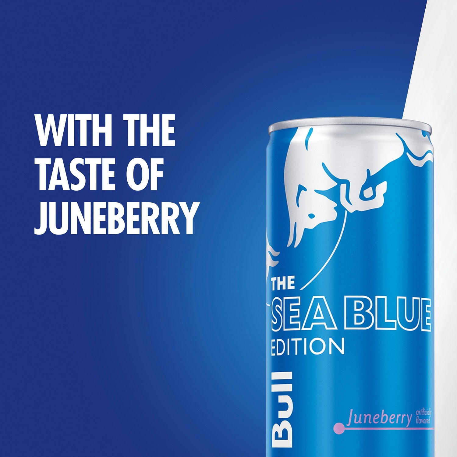 Red Bull Sea Blue Edition Energy Drink, Juneberry, 114mg Caffeine, 12 fl oz Can