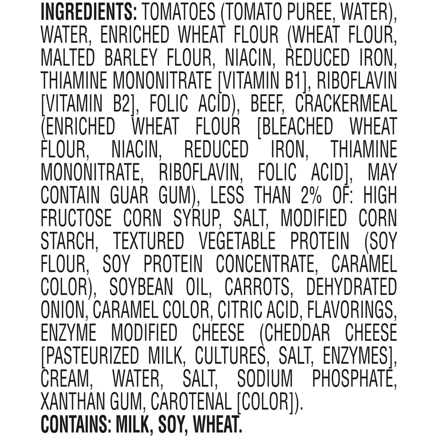 Chef Boyardee Mini Beef Ravioli, Microwave Pasta, Canned Food, 15 oz.