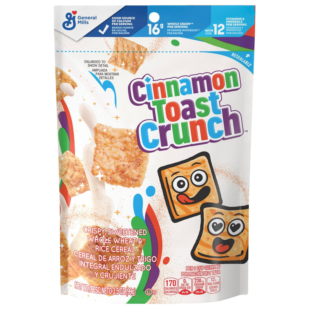 General Mills Cinnamon Toast Crunch Cereal, 3.5-oz.