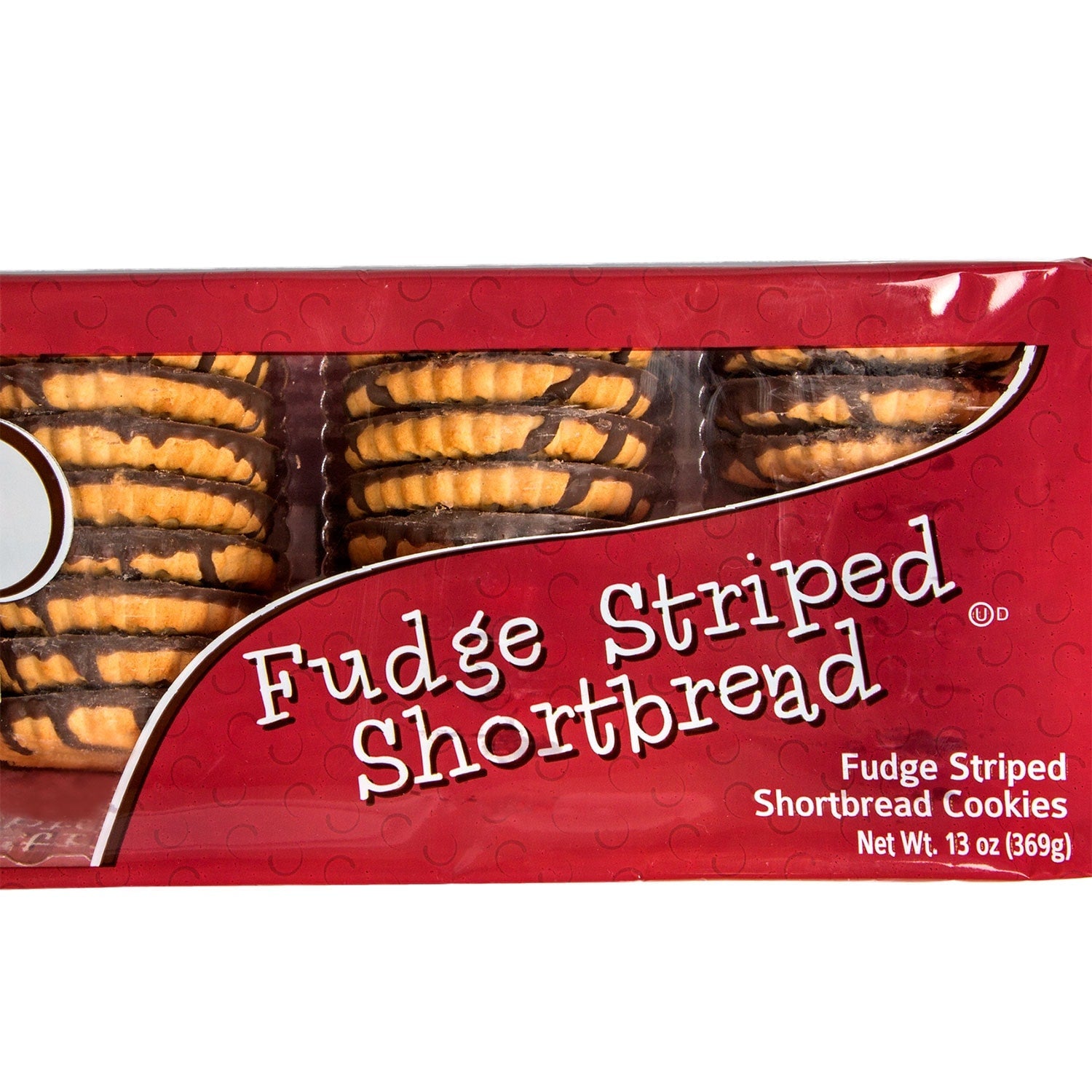 Fudge Striped Shortbread Cookies, 13 oz. Packs