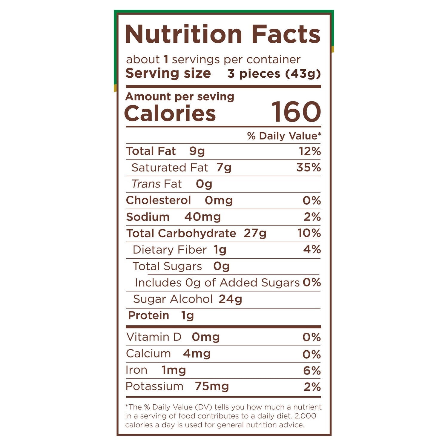 Russell Stover Sugar Free Coconut-Flavored Chocolate Candy, 1-ct.
