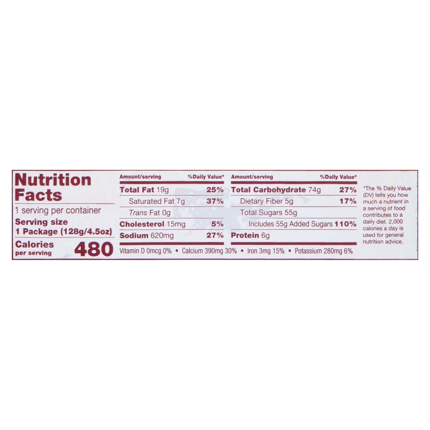 Mrs. Freshley's Deluxe Reese's Peanut Butter Flavored Cupcake, 1-ct.
