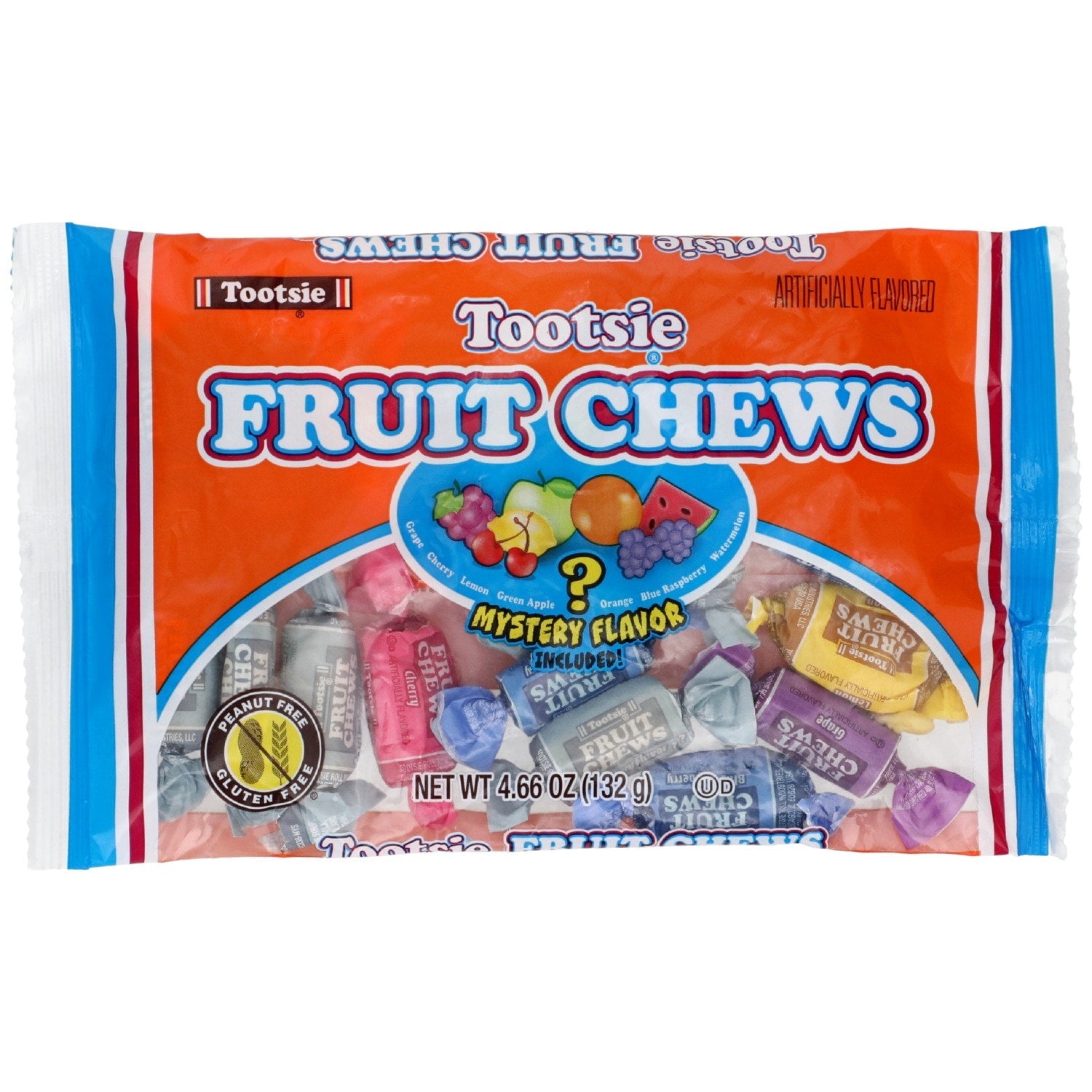 Tootsie Fruit Chew Mystery, 4.66 oz. Bag