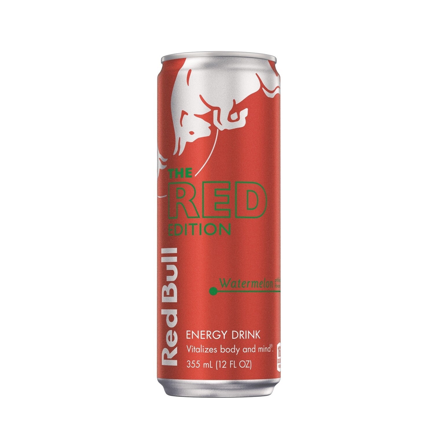 Red Bull Red Edition Energy Drink, Watermelon, 114mg Caffeine, 12 fl oz Can