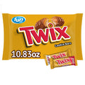 TWIX Fun Size Caramel Cookie Chocolate Bars - 10.83 oz Bulk Candy Bag