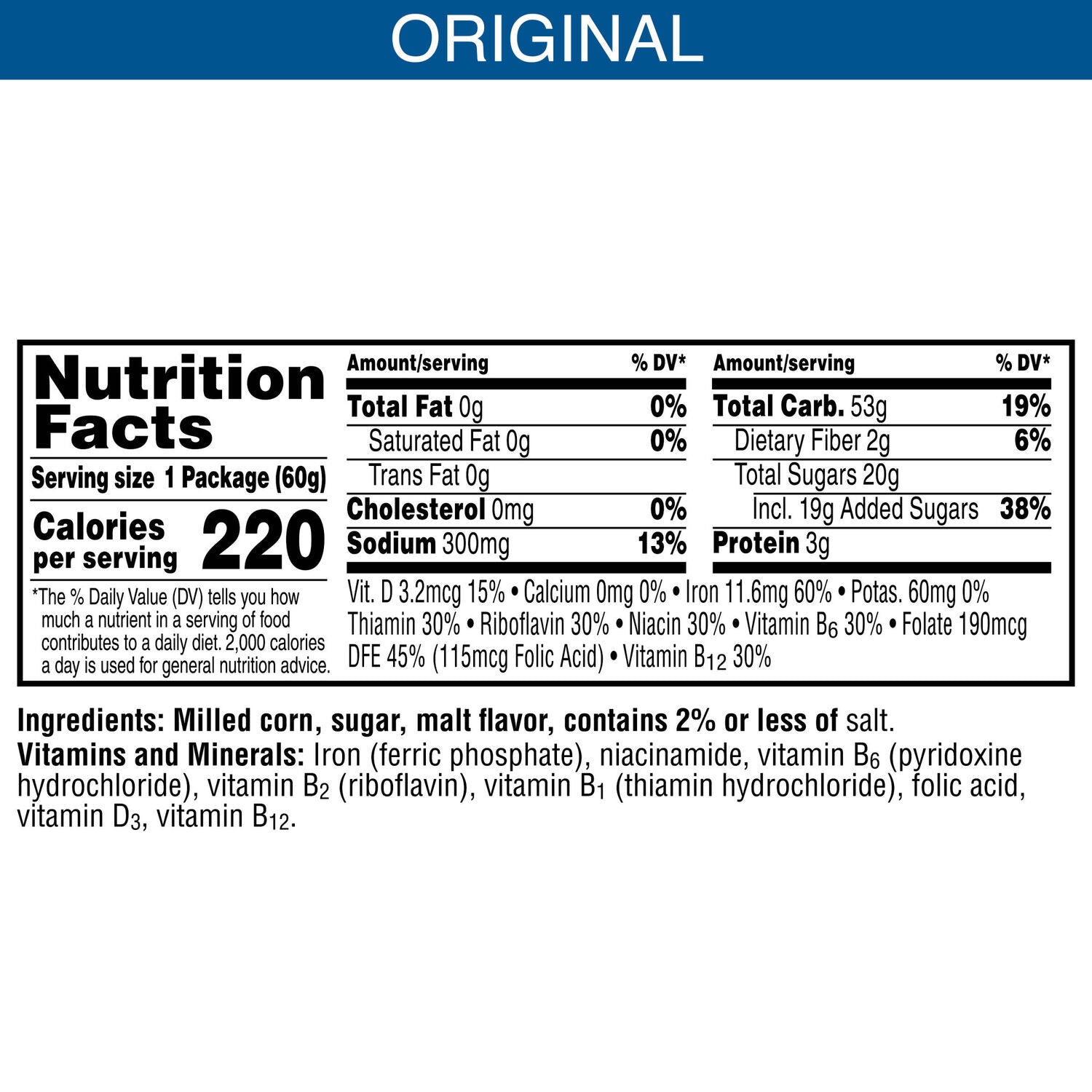 Kellogg's Original Frosted Flakes Breakfast Cereal, 1-ct.