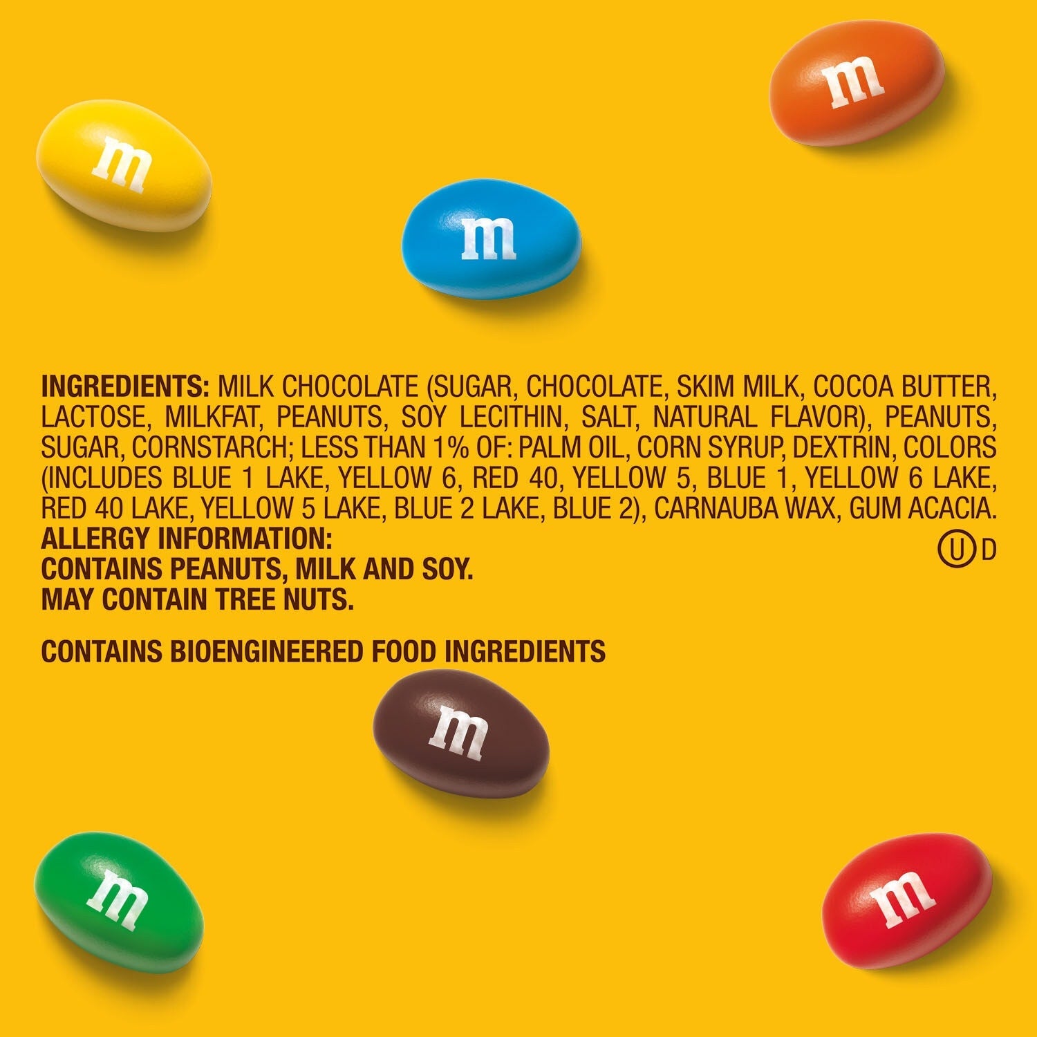 M&amp;M's Peanut Chocolate Candies, 1-ct.