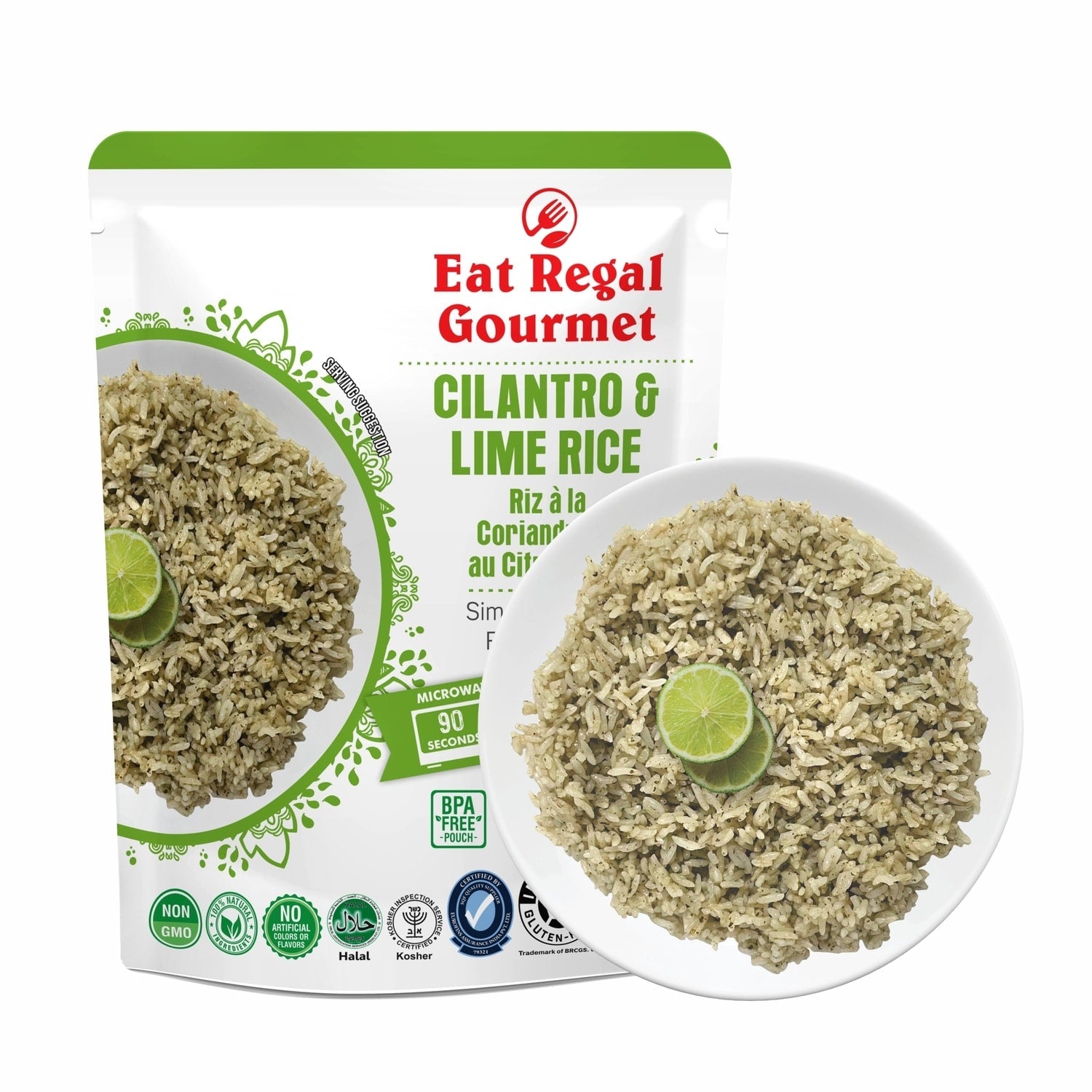 Eat Regal Gourmet Cilantro Lime Rice, 1-ct.
