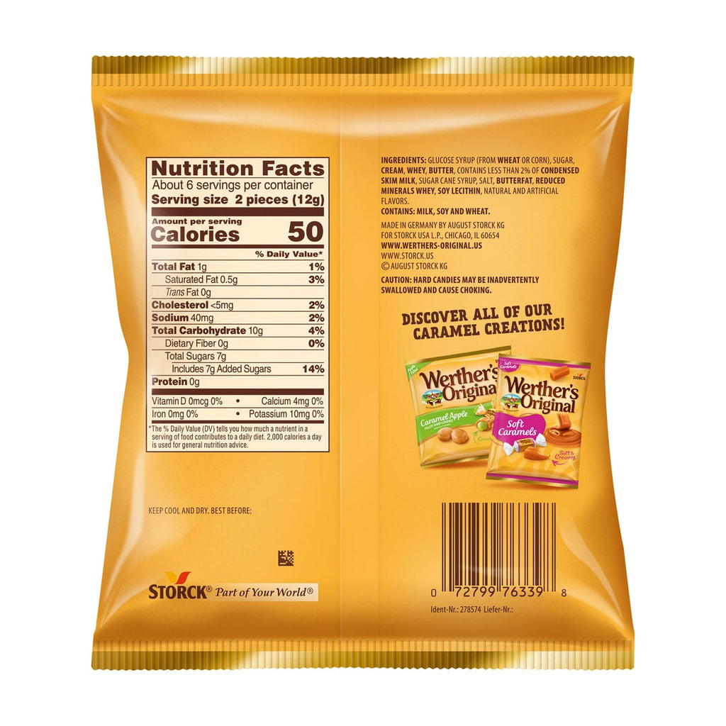 Werther's Original Creamy Caramel Candy, 1-ct.