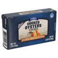 Pampa Smoked Oysters in Sunflower Oil with Carrots, Onions and Chili Peppers, 3 oz. Tins