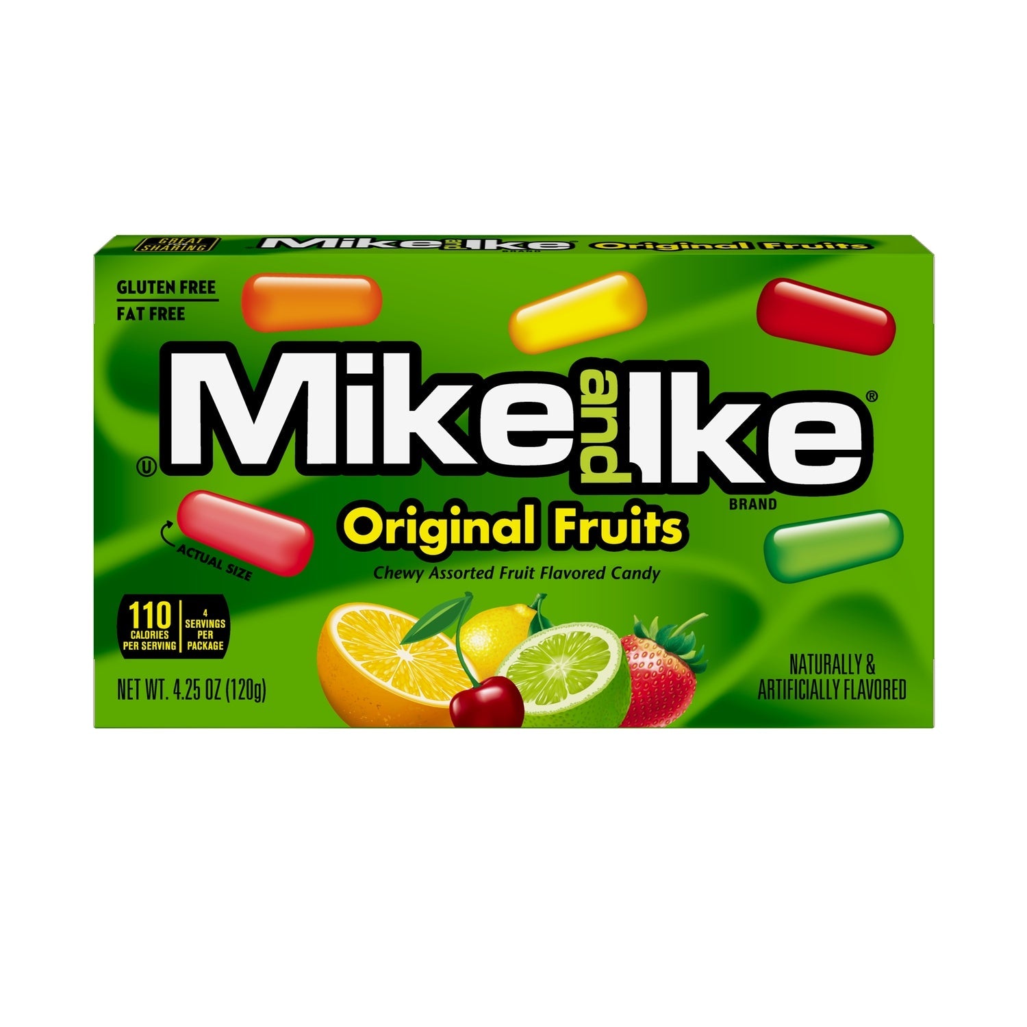 Mike and Ike Original Fruits Theatre Box, 4.25 oz., 1 ct.