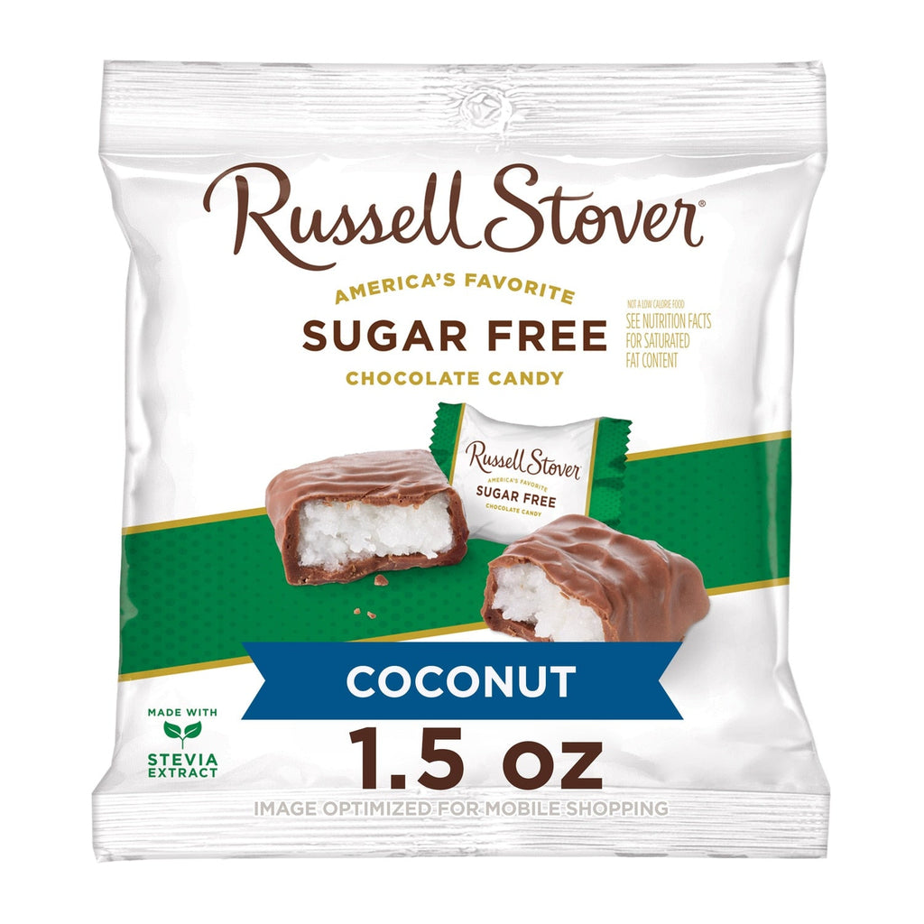 Russell Stover Sugar Free Coconut-Flavored Chocolate Candy, 1-ct.