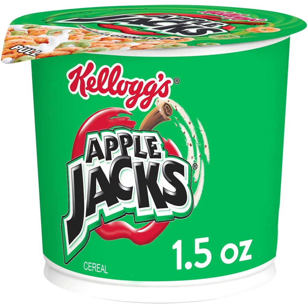 Kellogg's Original Apple Jacks Cereal Cup, 1-ct.