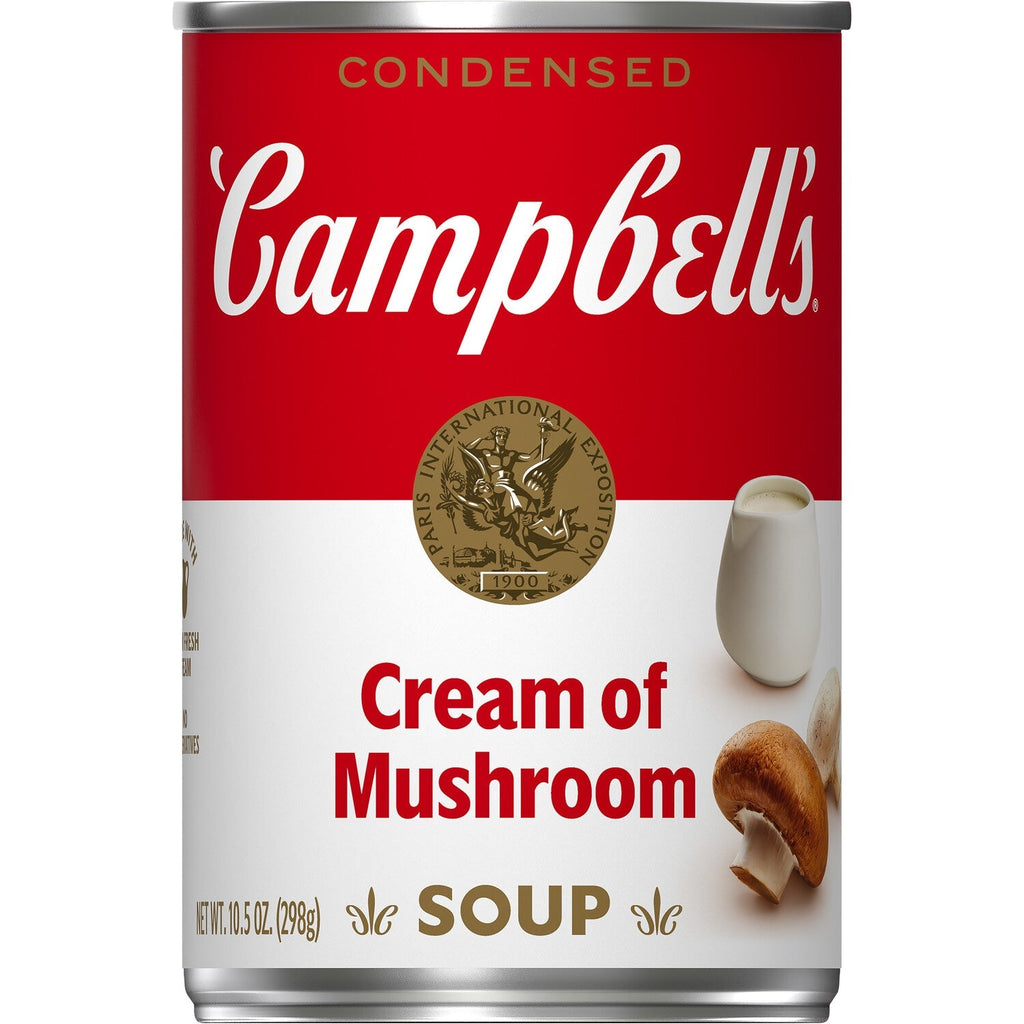 Campbell's Condensed Cream of Mushroom Soup, 10.5-oz. Cans