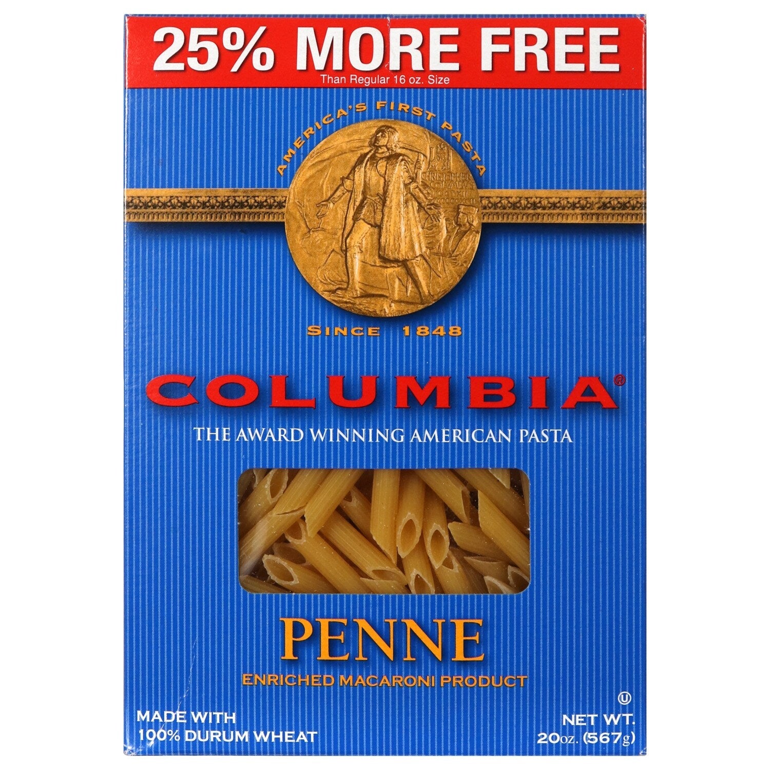 Columbia Penne Pasta, 20-oz. Bonus Boxes