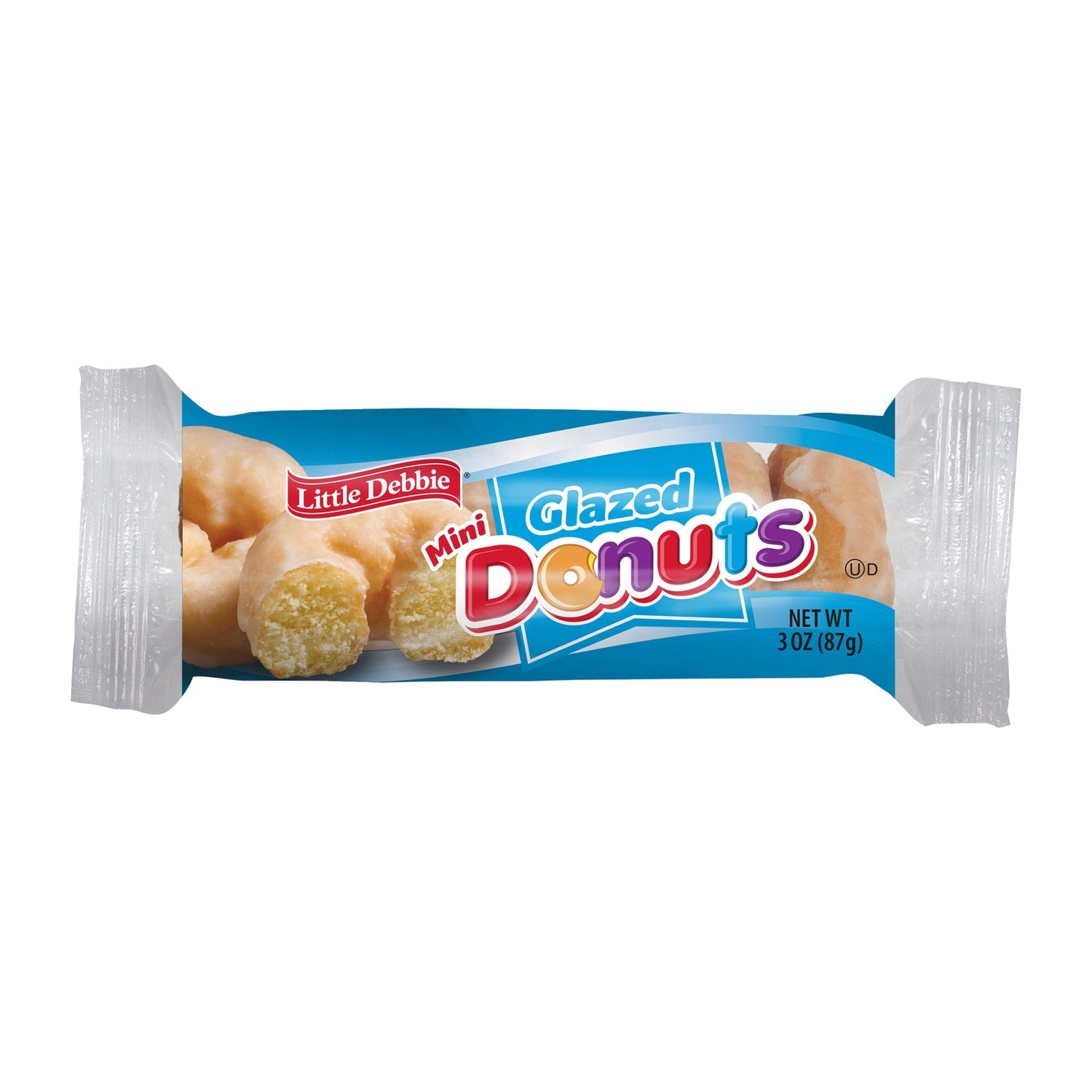Little Debbie Mini Glazed Donuts, 3 oz.