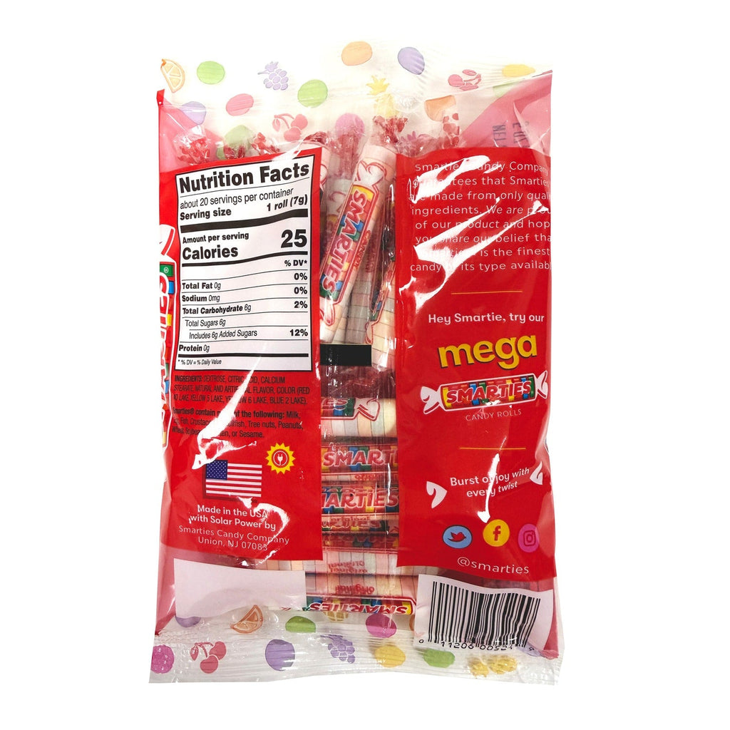 Smarties Original Candy Rolls Bag, 1-ct.