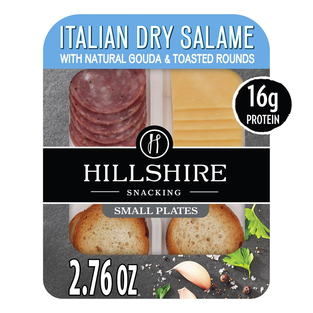 Hillshire Snacking Small Plates with Italian Dry Salame and Gouda Cheese, 2.76 oz.