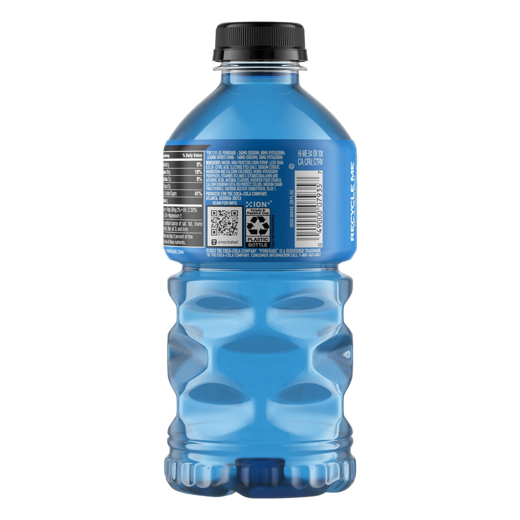 Powerade Mountain Berry Blast Flavored Electrolyte Drink, 1-ct.