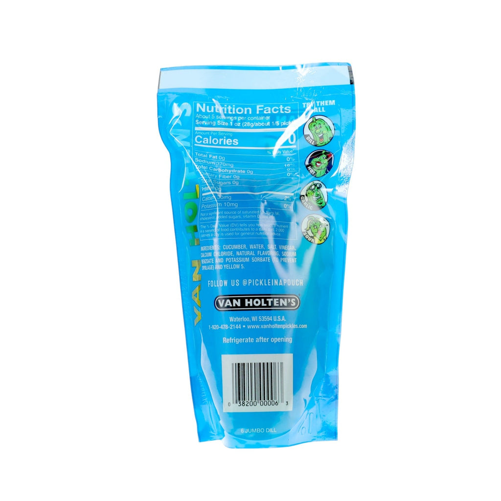 Van Holtenâs Jumbo Dill Pickle-in-a-Pouch, 5-oz. Bags