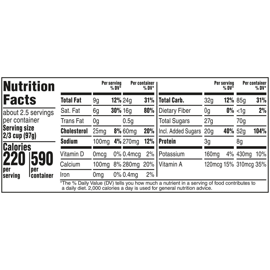 Mars Wrigley TWIX Caramel Fudge Swirl Ice Cream Reduced Fat Cookie Caramel Ice Cream with Twix Candy Bar Pieces, 14 Oz