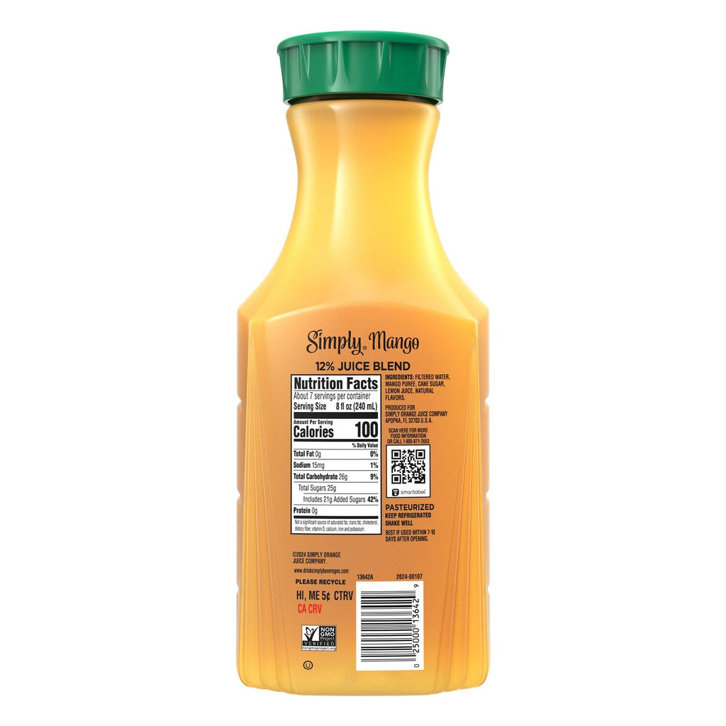 Simply All Natural Mango Juice Drink, 1-ct.