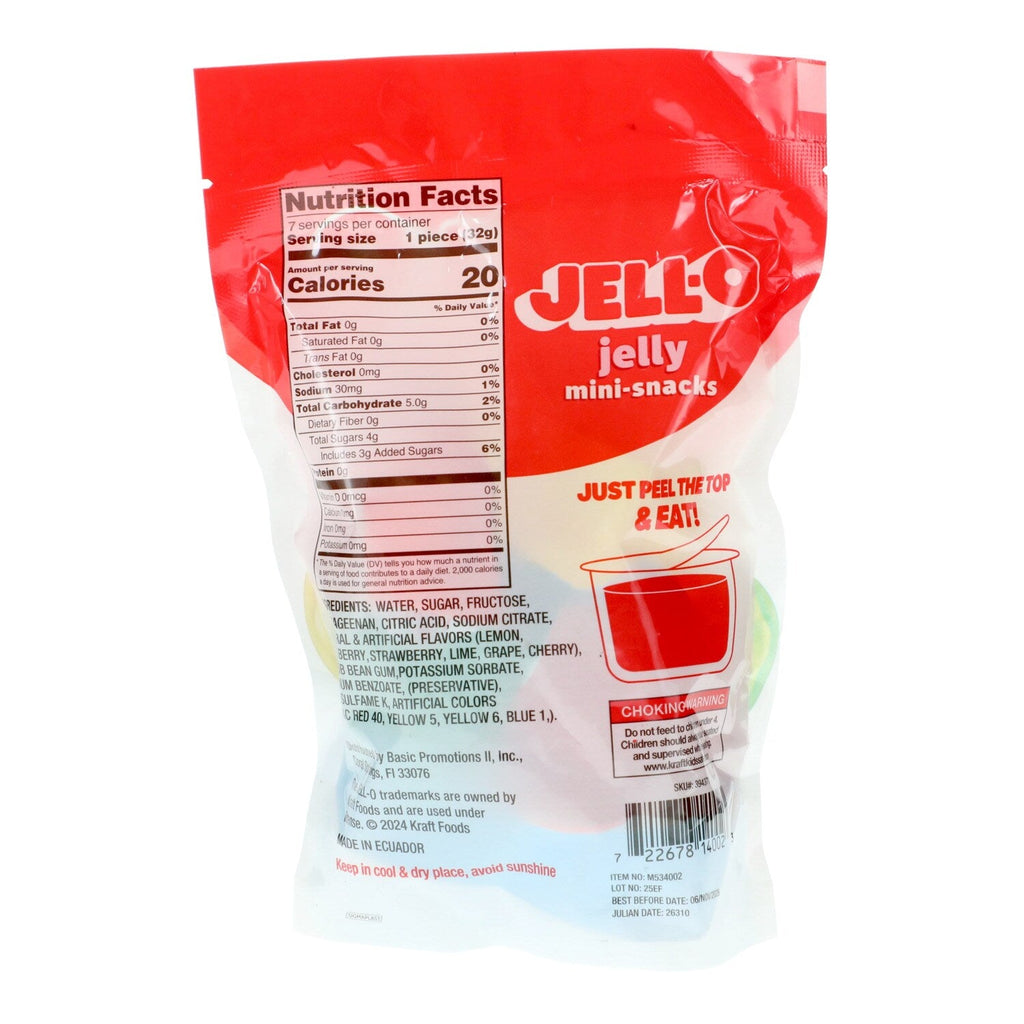 Jell-O Squeezable Jelly Mini Snacks, 7-pc. Pack