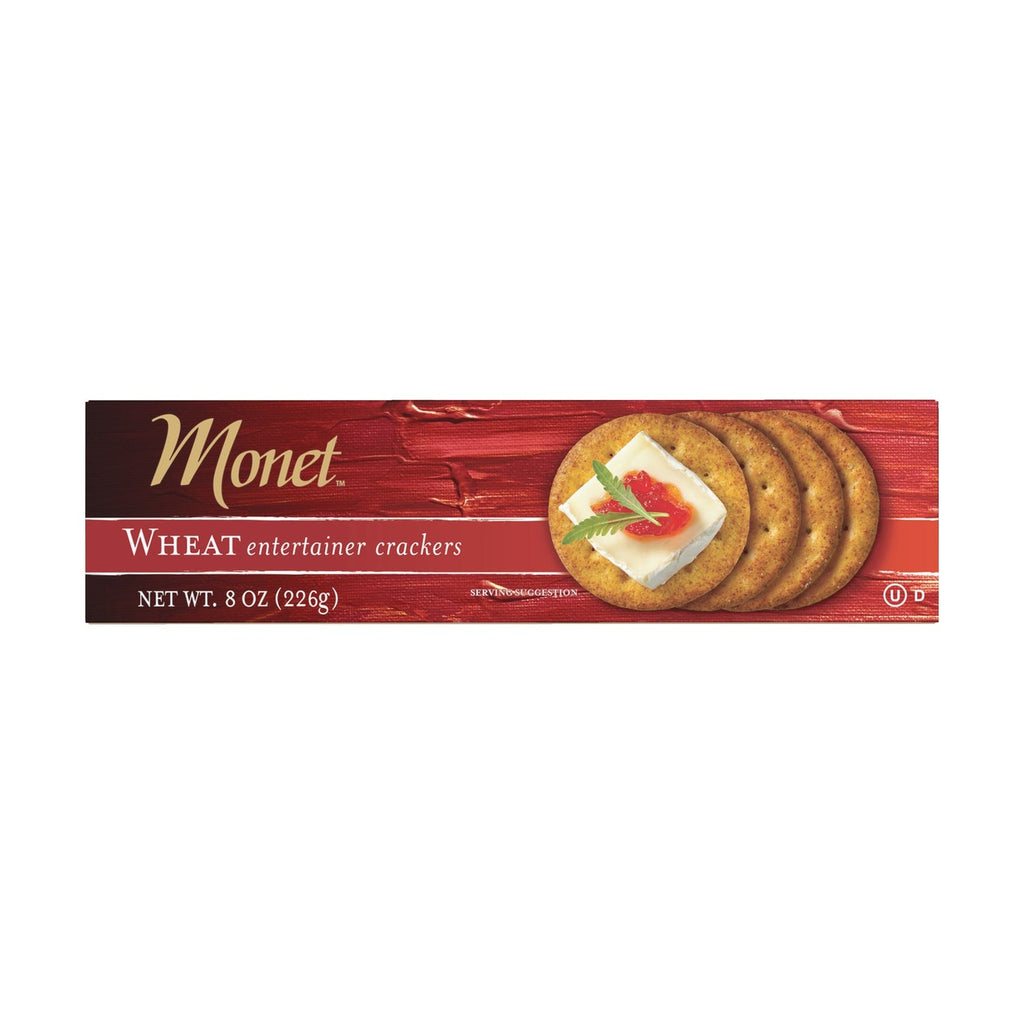Monet Wheat Entertainment Crackers, 1 ct.