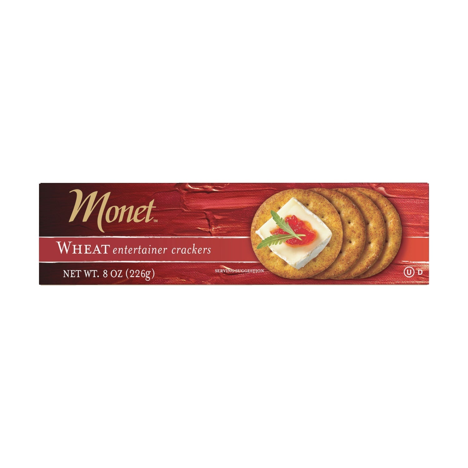 Monet Wheat Entertainment Crackers, 1 ct.