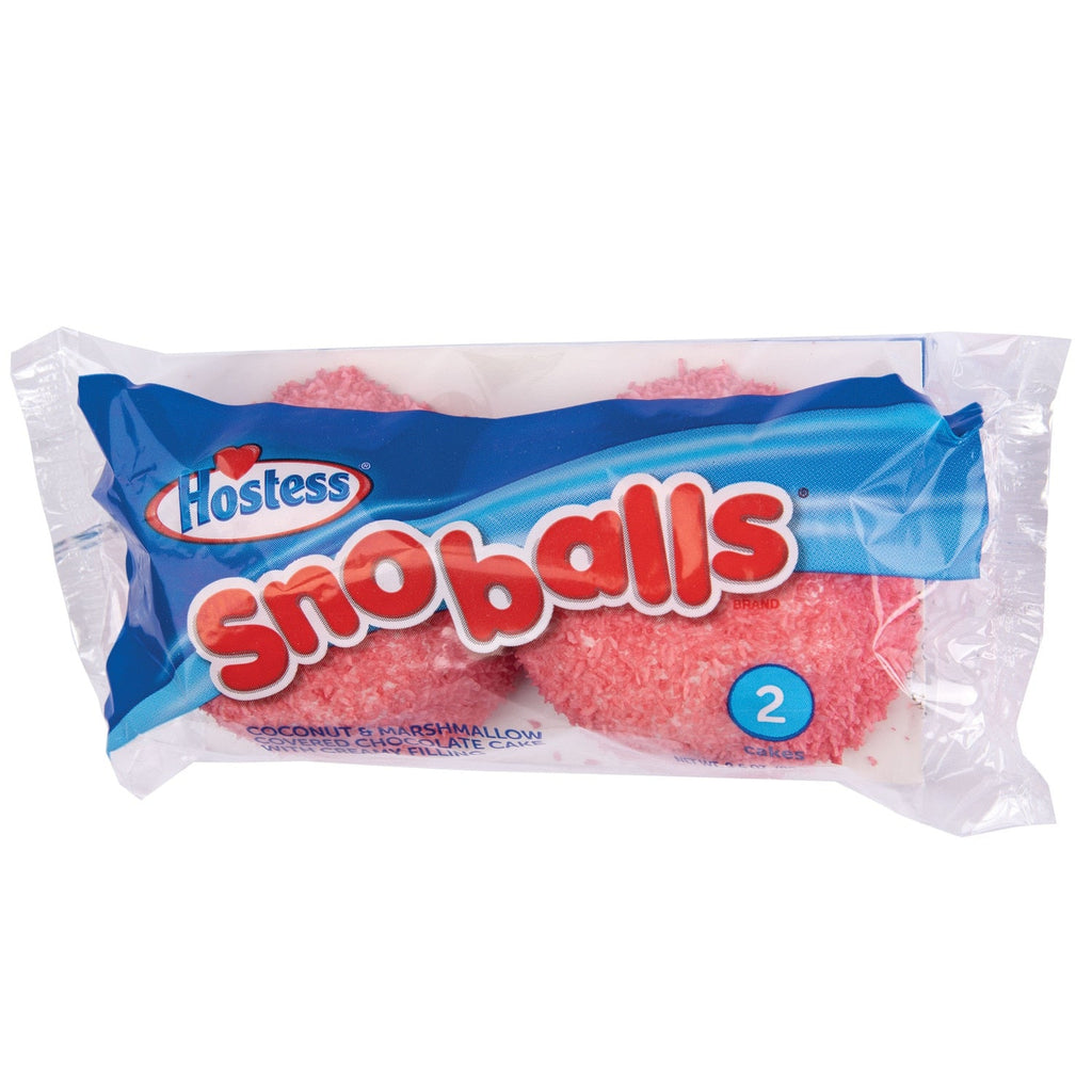 Hostess Snoballs Coconut and Marshmallow Snack Cakes, 2-ct.