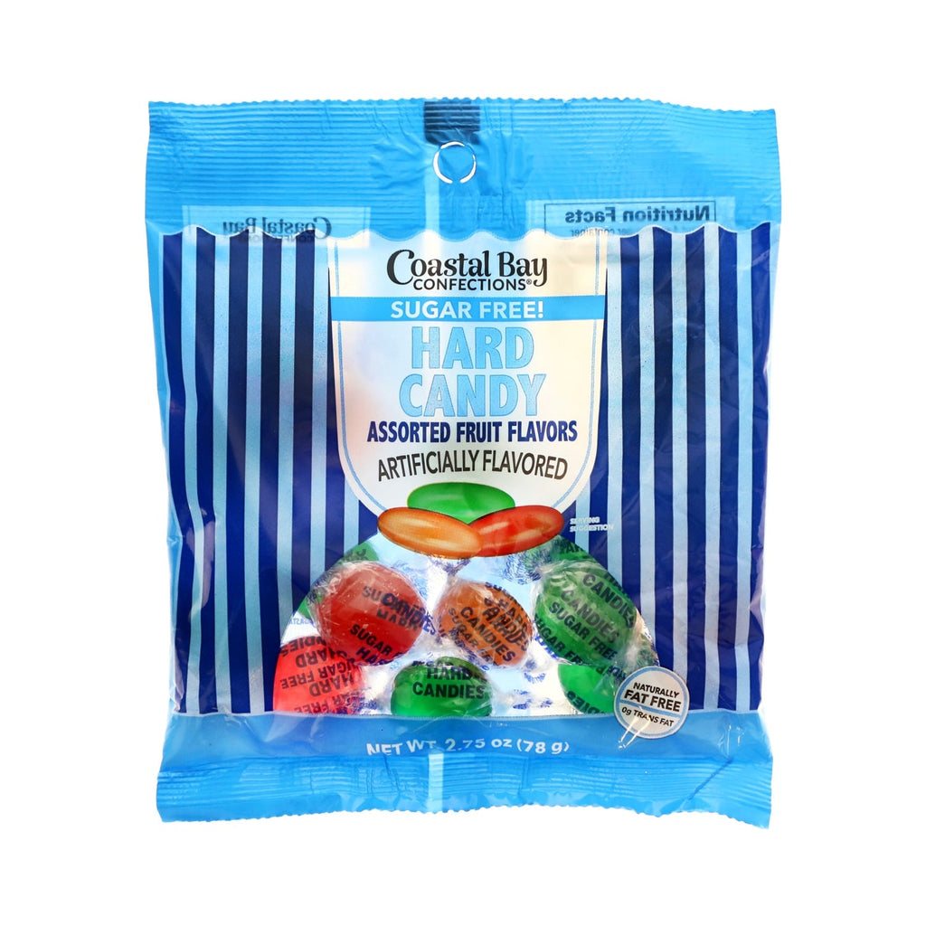 Coastal Bay Sugar Free Assorted Fruit Flavors Hard Candy, 1-ct.