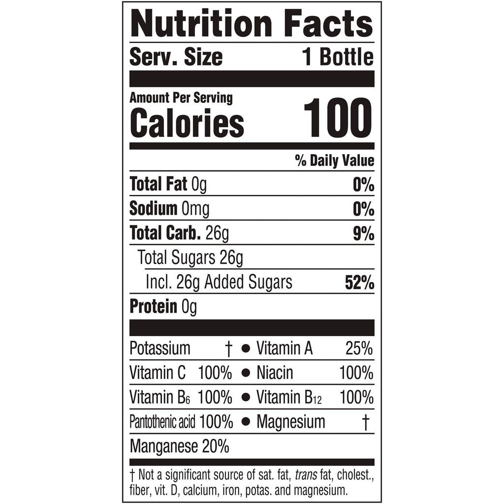 Glaceau Blueberry Watermelon Flavored Vitamin Water, 1-ct.