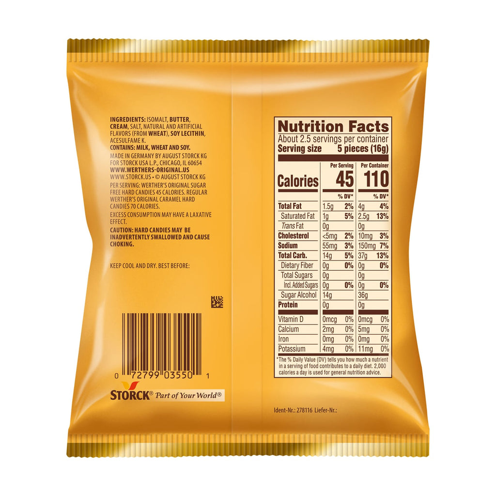 Werther's Originals Sugar-Free Hard Candy, 1-ct.