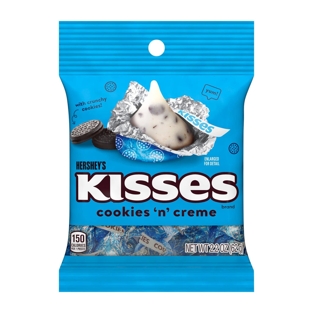 Hershey's Kisses Cookies 'n' Creme Candy, 1-ct.