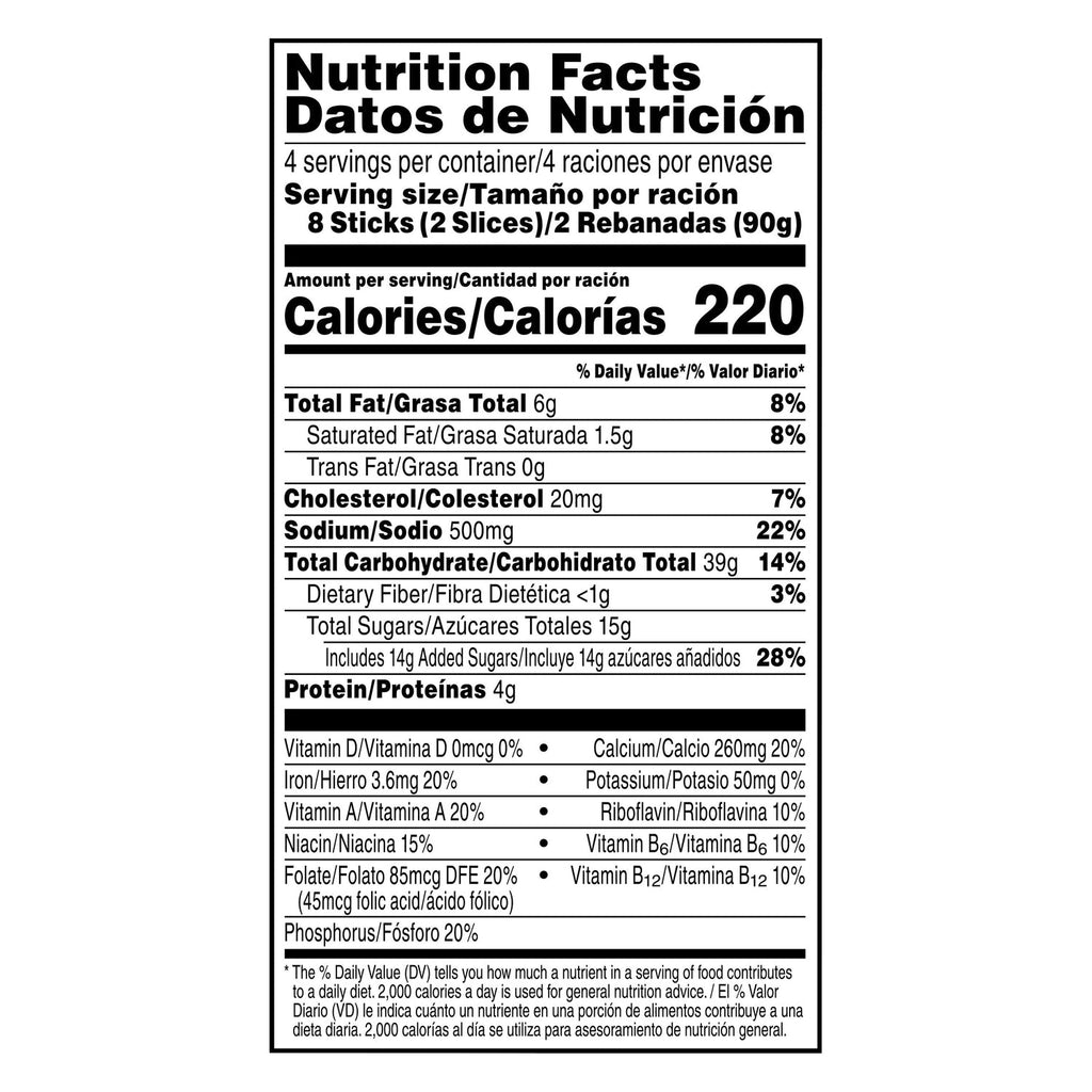 Kellogg's Eggo Cinnamon French Toaster Sticks, 32 ct.