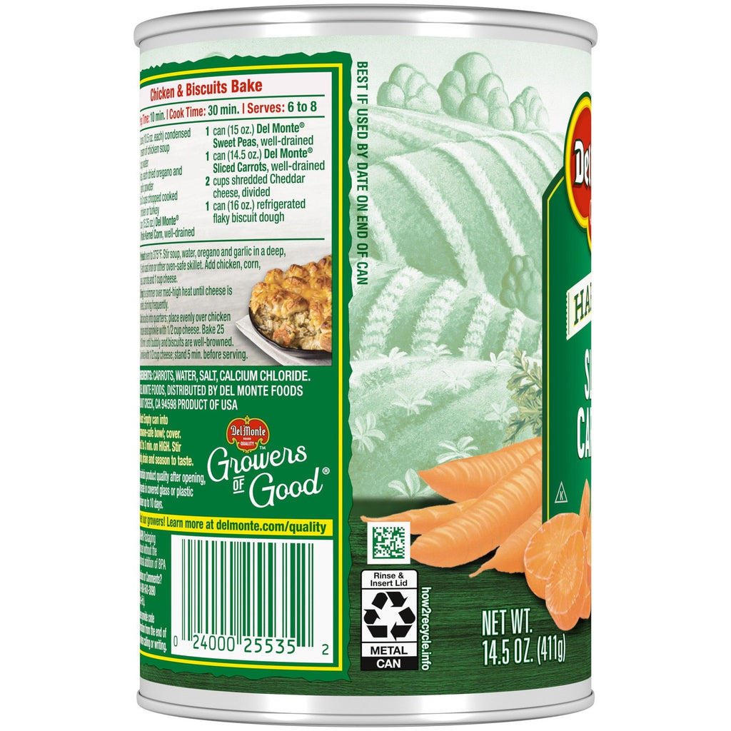 Del Monte Harvest Sliced Carrots, 14.5-oz. Cans