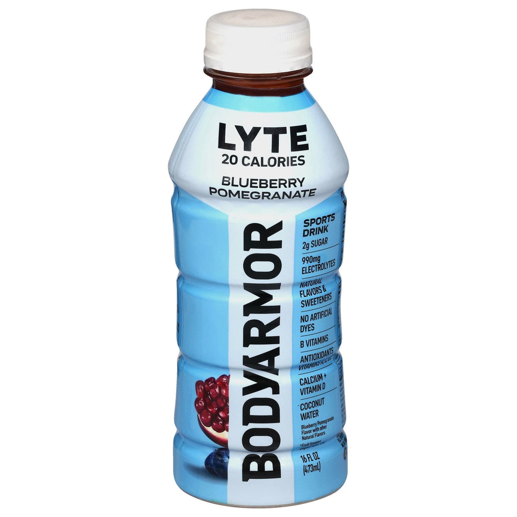 BODYARMOR Lyte Blueberry Pomegranate Sports Drink, 16 fl oz Bottle