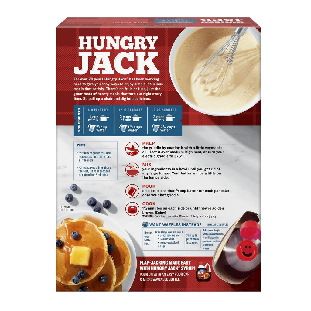 Hungry Jack Pancake And Waffle Mix, 1-ct.