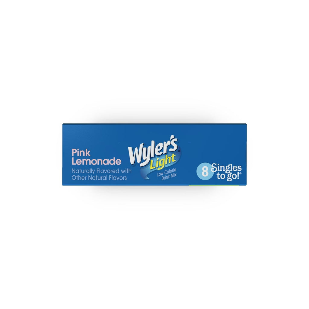 Wyler's Light Pink Lemonade Singles-To-Go, 1.09-oz. Boxes