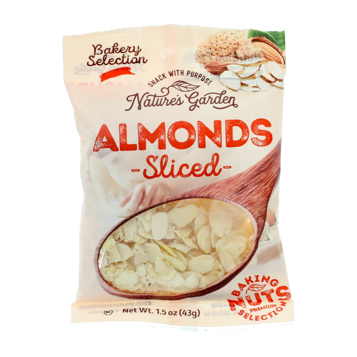 Nature's Garden Sliced Almonds, 1-ct.