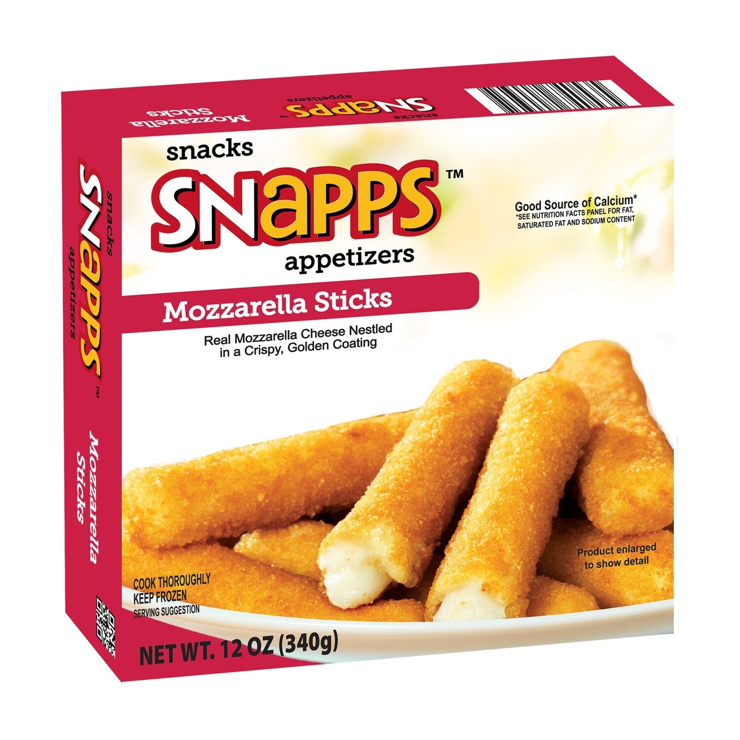 SNAPPS Mozzarella Sticks, 1-ct.