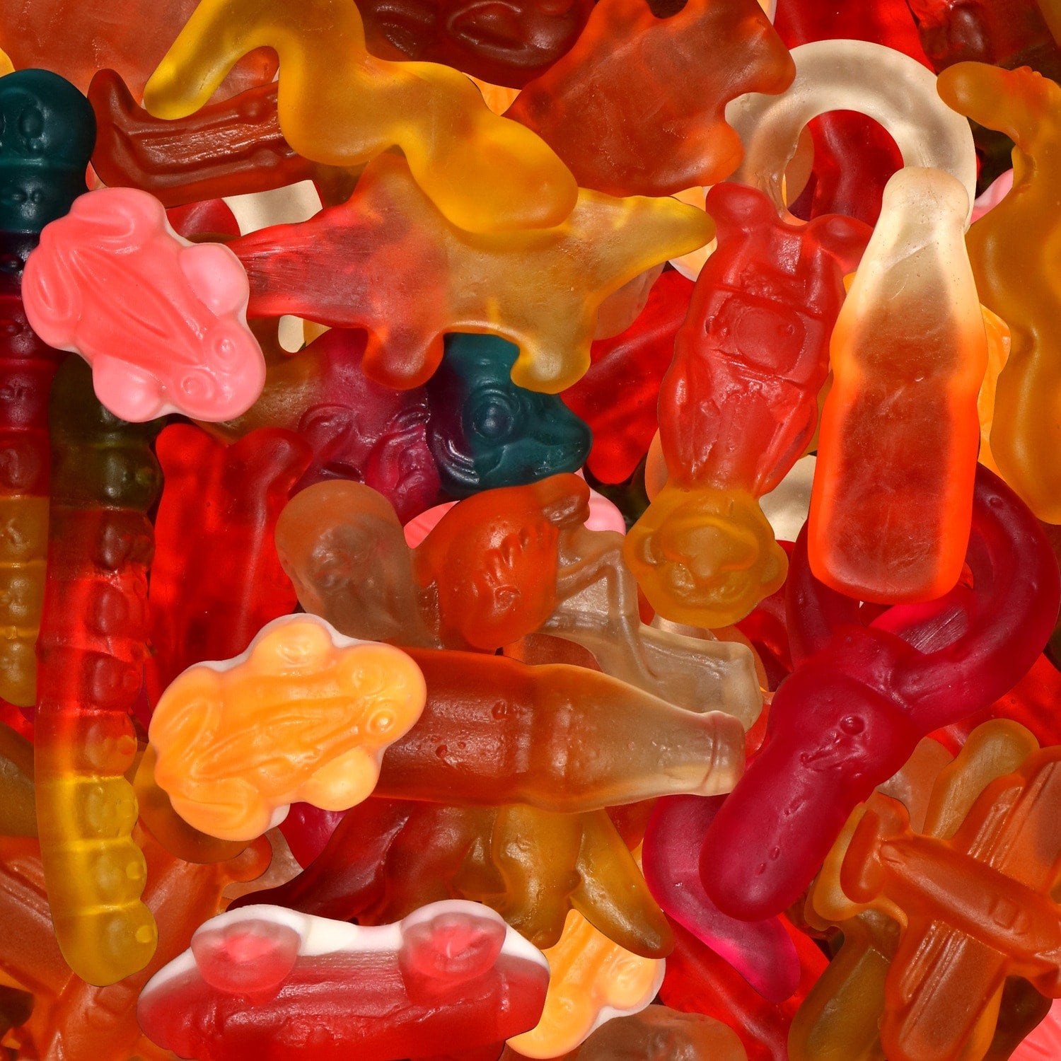 Haribo Funtastic Mix Gummi Candies, 4-oz. Bags