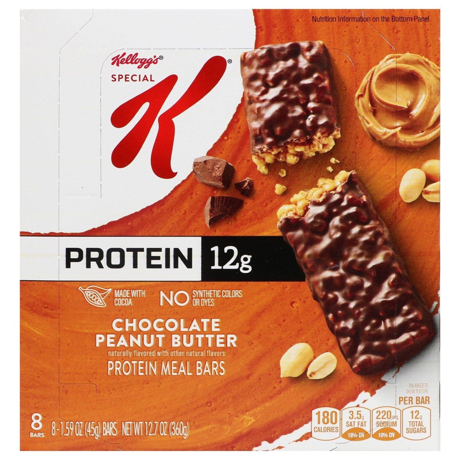 Kellogg's Special K Chocolate Peanut Butter Protein Bars, 1.59 oz.