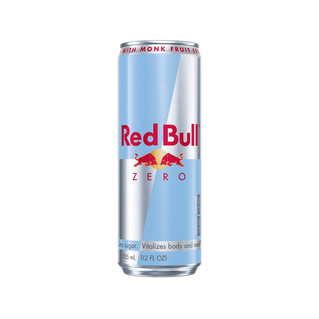 Red Bull Zero Energy Drink, 12 fl. oz. Can, 114mg Caffeine,&nbsp;Taurine&nbsp;&amp; B&nbsp;Vitamins