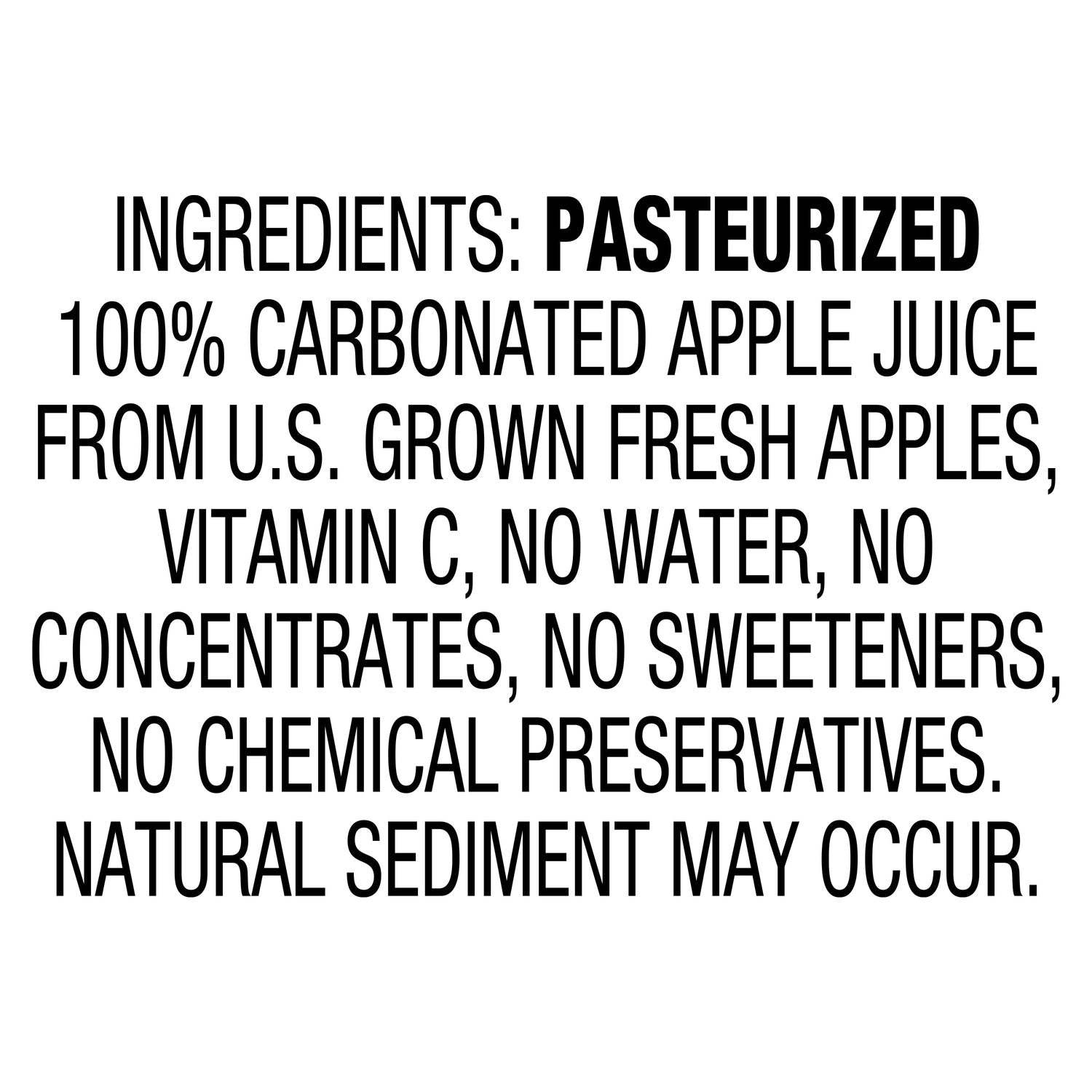 Martinelli's Northwest Blend Sparkling 100% Apple Juice, 10 oz.