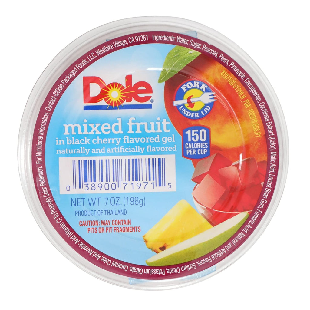 Dole Mixed Fruit In Black Cherry Flavored Gel, 1-ct.