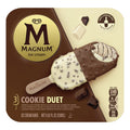 Magnum Cookie Duet Ice Cream Bar, 3-pc Pack.