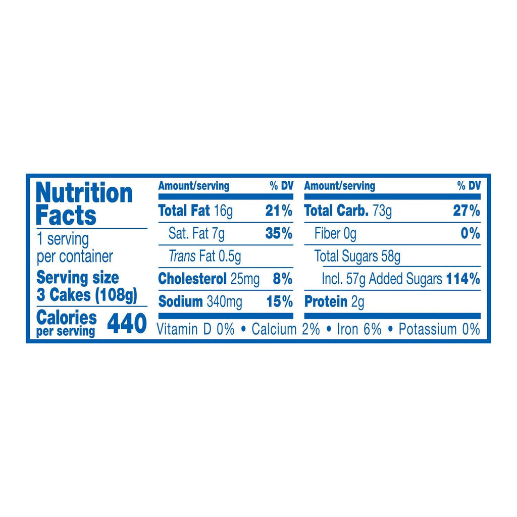 Hostess Single-Serve Iced Vanilla Zingers, 3-ct. Packs