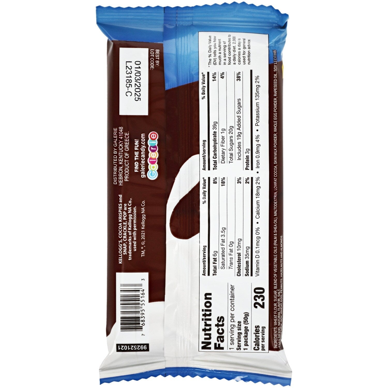 Kellogg's Cocoa Krispies Cereal Straws, 5-ct. Packs