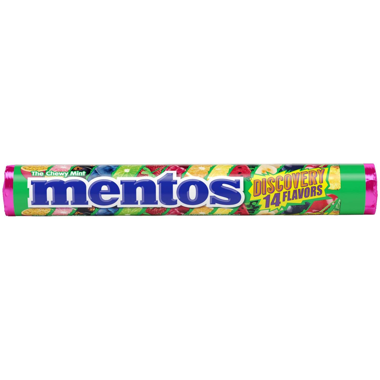 Mentos Discovery Chewy Mint Candy Roll, 1-ct.